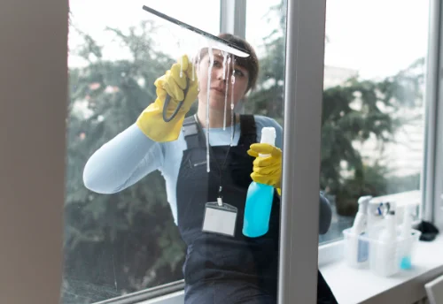 Nettoyage de vitres intérieures et extérieures à Houdancourt